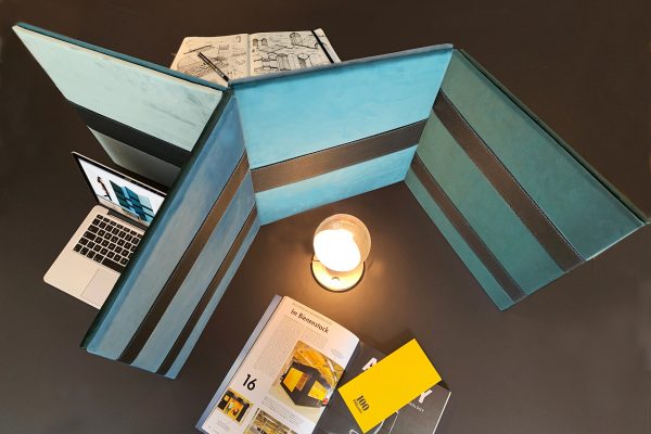 Deskdivider Paravent zigzag by designkollektiv für Homeoffice, Sichtschutz, Möbeldesign, Produktdesign